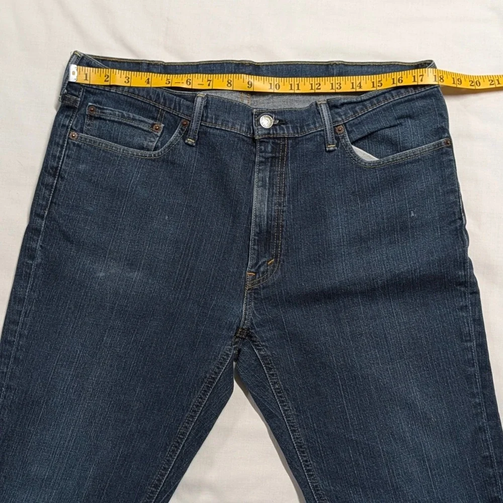 Levi's 511 Slim Fit Mens Jeans Dark Wash Denim Blue W38 L36